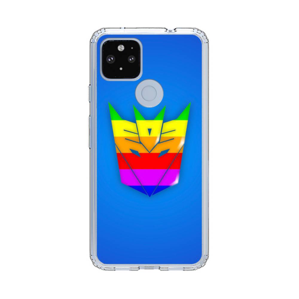 レインボー機動戦士ガンダム Google Pixel 4a 5g クリアケース