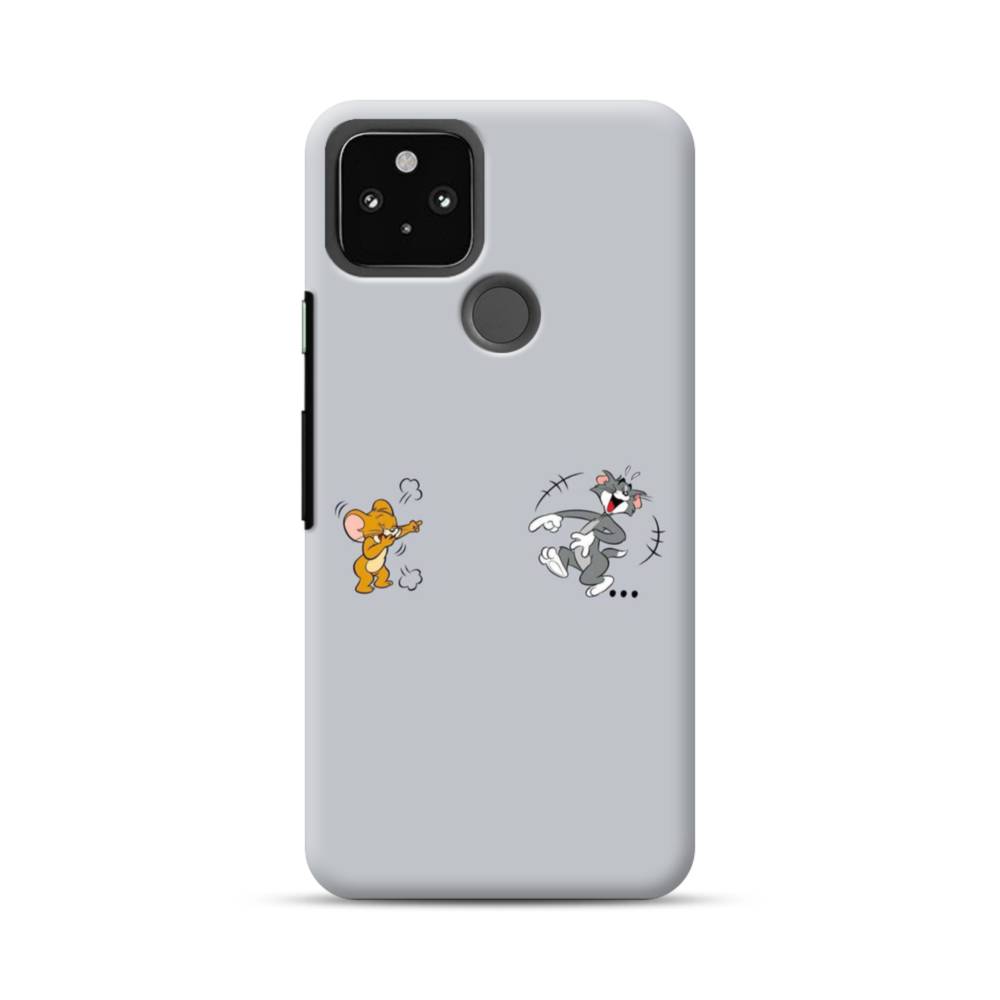 ワハハ・トム＆ジェリー Google Pixel 5 ハードケース | プリケース