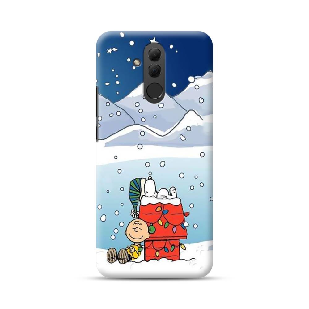 僕とスヌーピーのクリスマス Huawei Mate Lite ハードケース プリケース