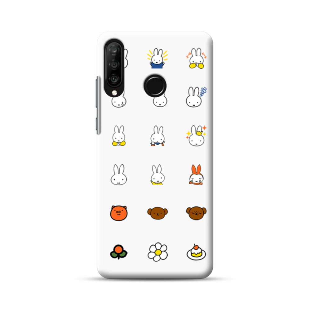 HUAWEI P30liteみにまめ ミッフィー＆友達 Huawei P30 Lite ハードケース | プリケース