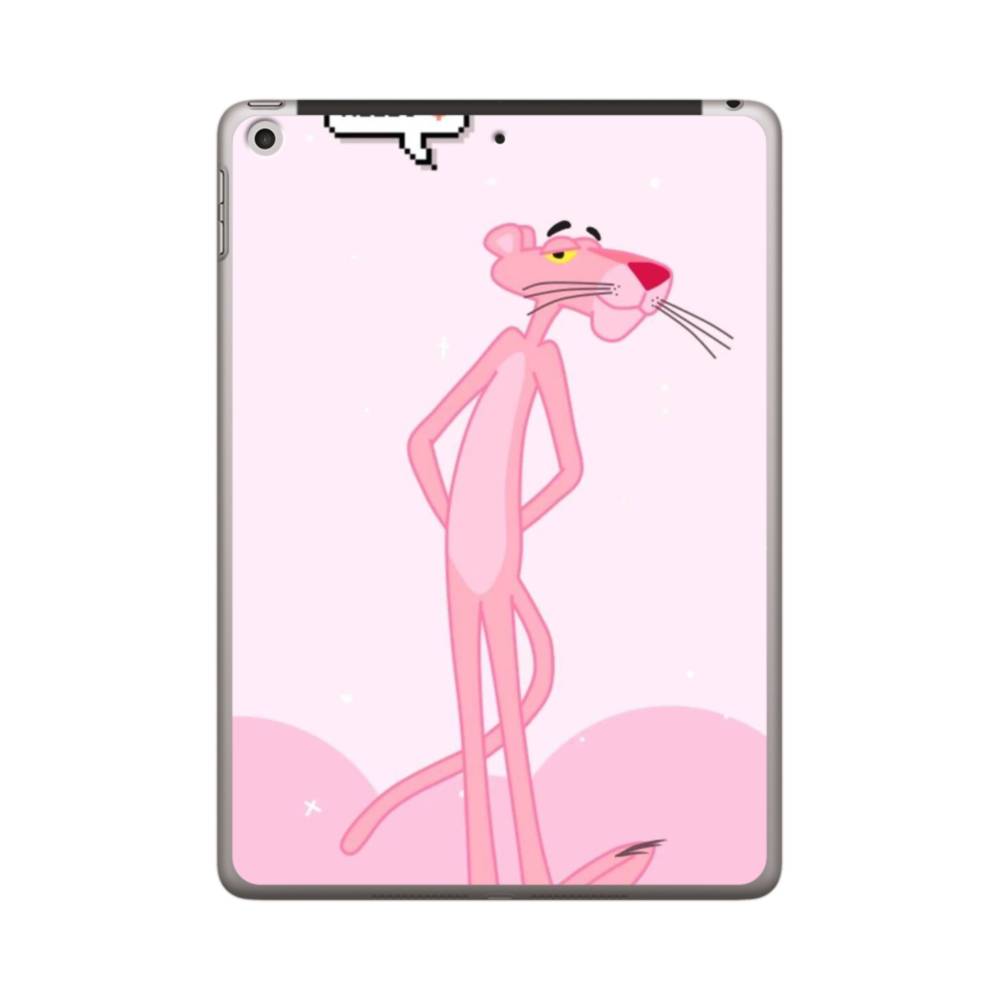 Hello The Pink Panther ハロー ピンク パンサー かわいい ピンク Ipad 9 7 2018 クリアケース プリケース