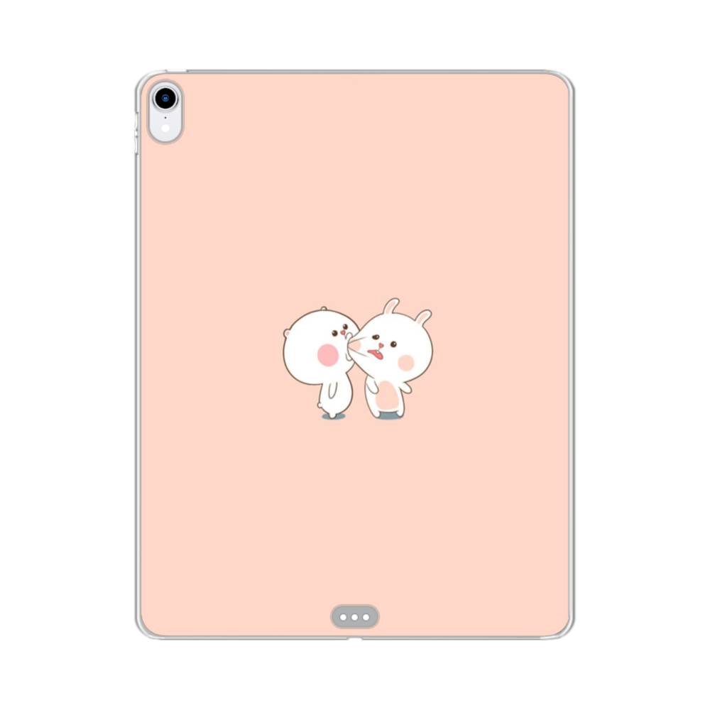 ペア 可愛いキャラクター002 Ipad Air クリアケース プリケース