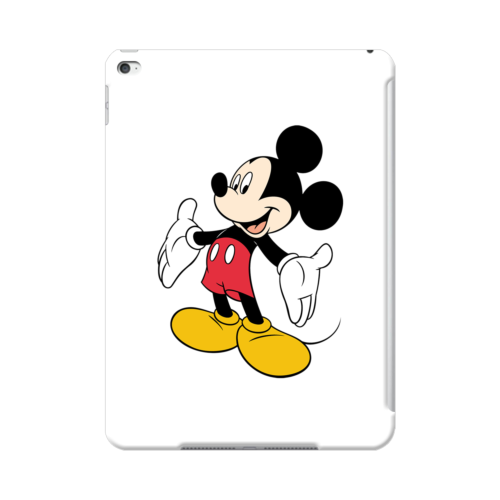 Love 可愛い ディズニー キャラクター ペア ミッキー ホワイトバジョン Ipad Air 2 ハードケース プリケース