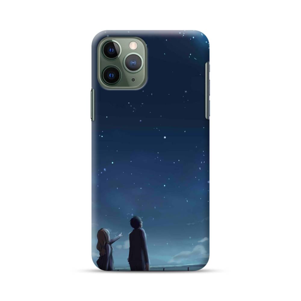 星空を眺めている私たち Iphone 11 Pro ハードケース プリケース