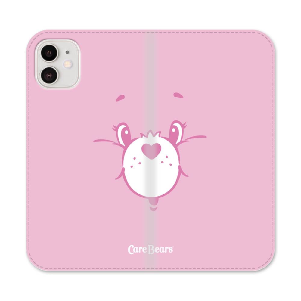 ケアベアの顔 Iphone 12 手帳型ケース プリケース