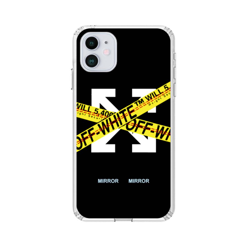Off White オフホワイト ロゴ iPhone 12 Mini クリアケース | プリケース
