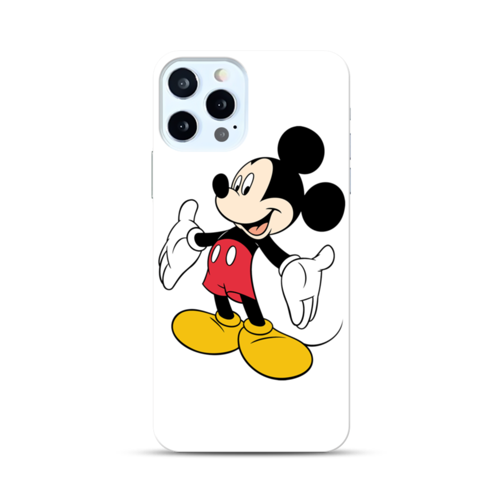 Love 可愛い ディズニー キャラクター ペア ミッキー ホワイトバジョン Iphone 12 Pro ハードケース プリケース