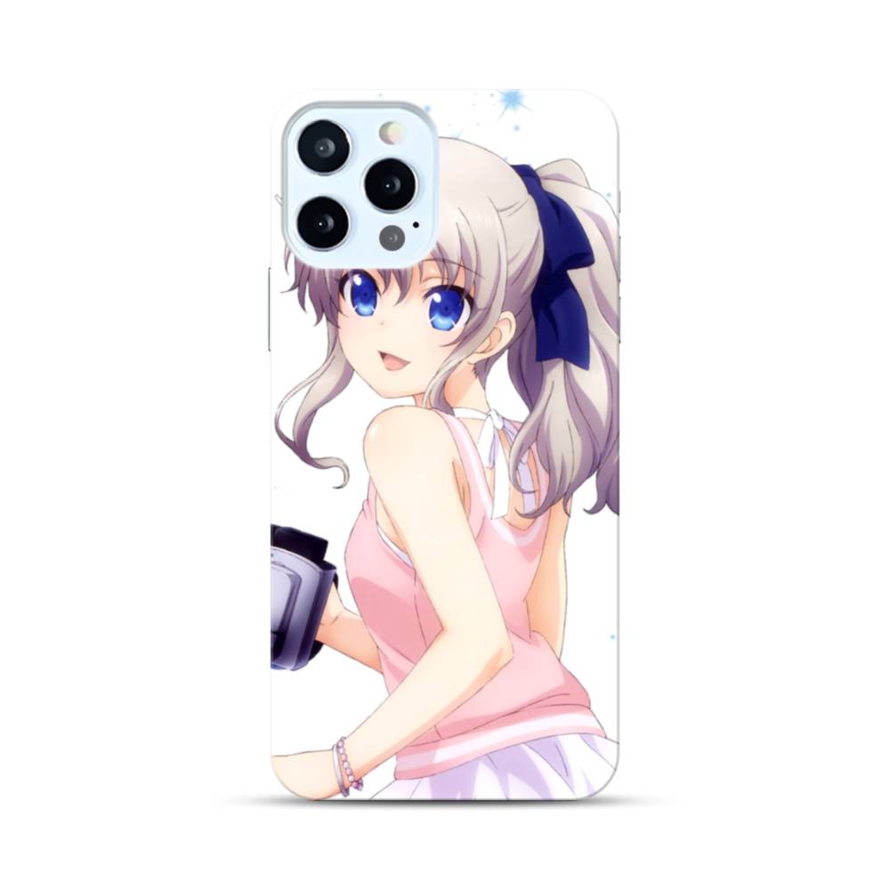 アニメ風 可愛い女の子 こっち見て Iphone 12 Pro ハードケース プリケース