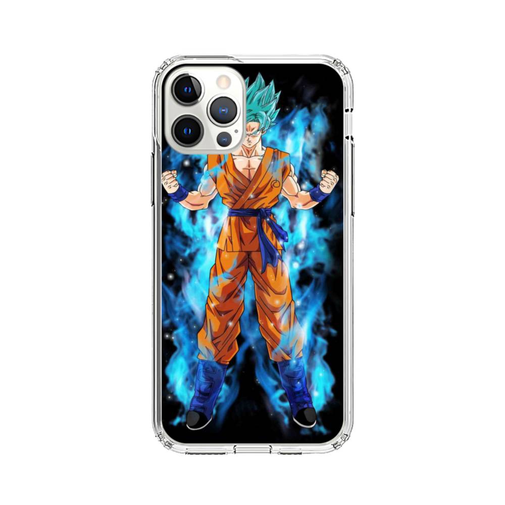 ドラゴンボール 燃える 孫悟空012 Iphone 12 Pro Max クリアケース プリケース