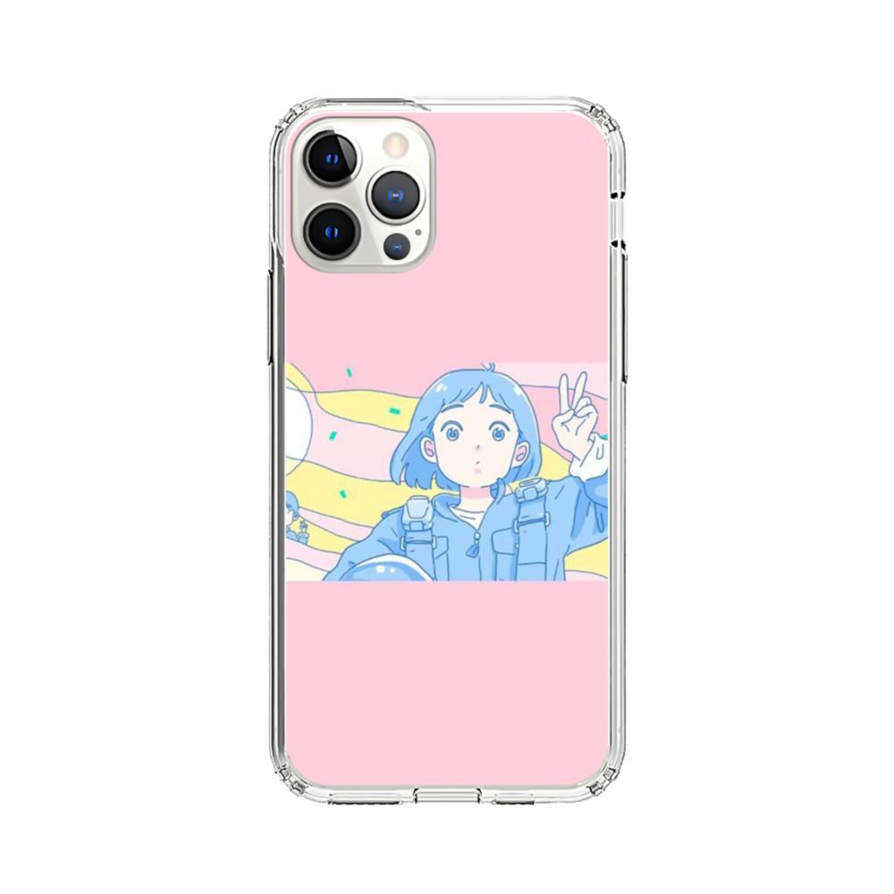 アニメ人物 女の子 Iphone 12 Pro Max クリアケース プリケース