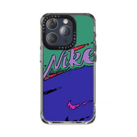 曖昧ロゴ・ナイキ iPhone 15 Pro クリアケース | プリケース