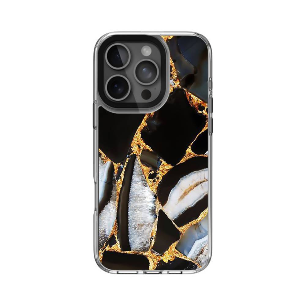 iPhone 16 Pro 背面カバーマーブル