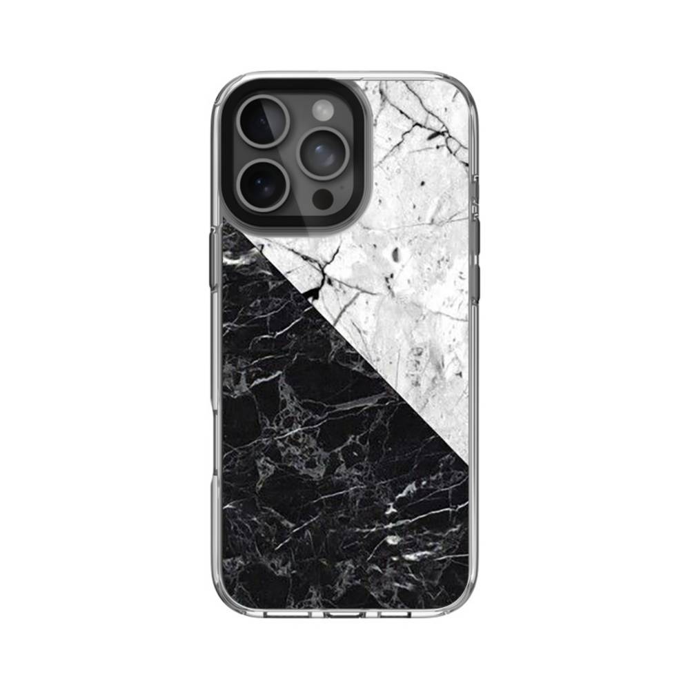 iPhone 16 Pro 背面カバー　マーブル iPhone 16 Pro 背面カバーマーブル