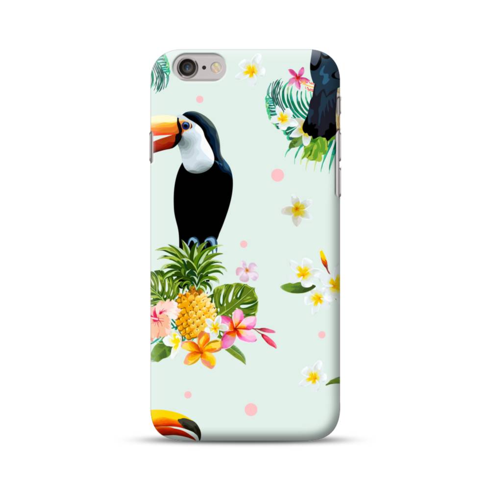 熱帯植物 鳥 Iphone 6s 6 ハードケース プリケース