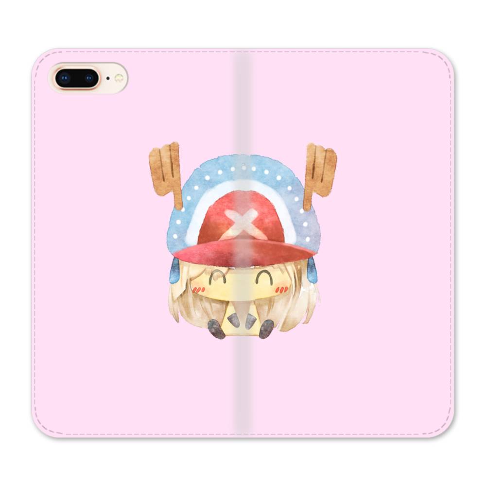 Love 可愛い ワンピース キャラクター ペア トニートニー チョッパー 彼女 Iphone 8 Plus 手帳型ケース プリケース