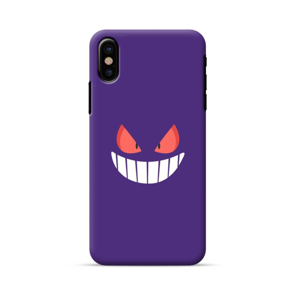 ポケモン シリーズ 紫のゲンガー Iphone X ハードケース プリケース