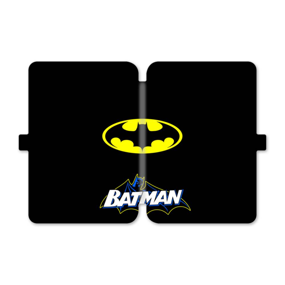 イエロー コウモリのマーク バットマン Kindle 8 16 手帳型ケース プリケース