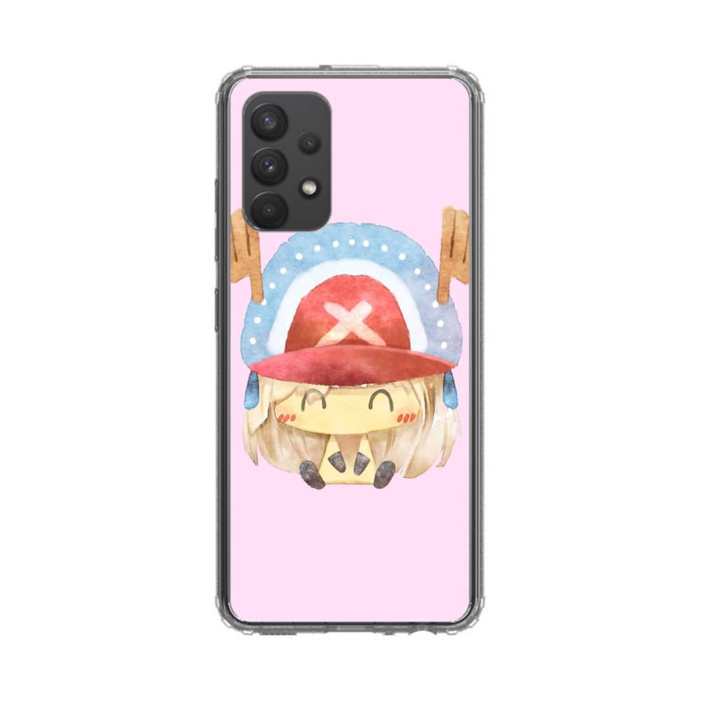 Love 可愛い ワンピース キャラクター ペア トニートニー チョッパー 彼女 Samsung Galaxy A32 4g クリアケース プリケース