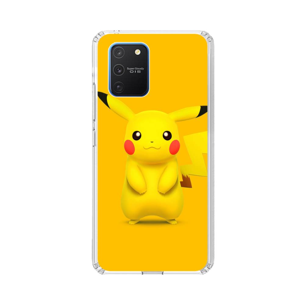 ポケモン シリーズ マイ 可愛いピカチュウ Samsung Galaxy S10 Lite クリアケース プリケース