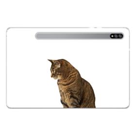 ペア 可愛い猫ちゃん 右 Samsung Galaxy Tab S7 Plus 5g クリアケース プリケース