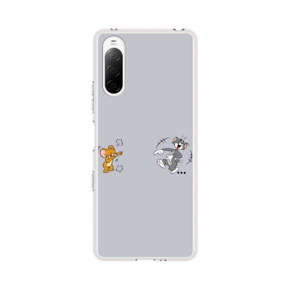 ワハハ・トム＆ジェリー Sony Xperia 10 III クリアケース
