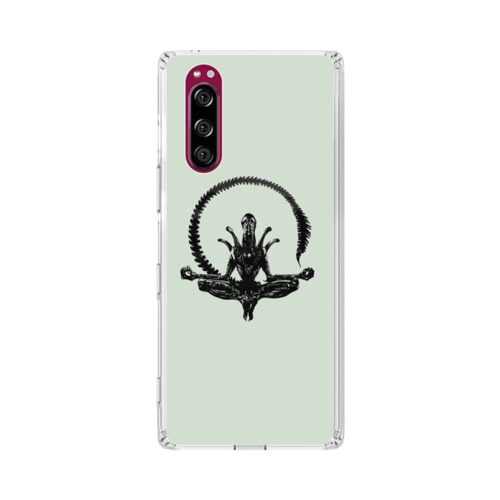 架空の生物 エイリアン Sony Xperia 5 クリアケース プリケース