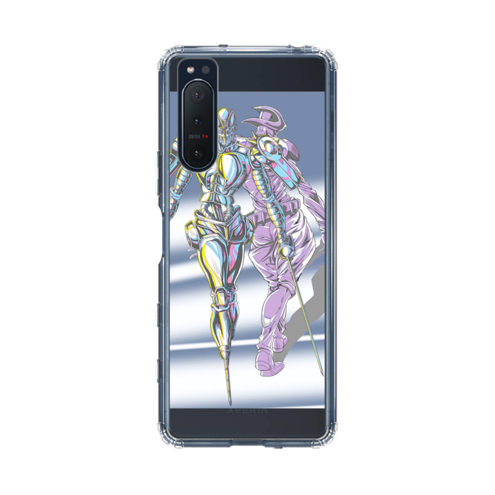 SONY Xperia 5 II クリアケース付き 完動品！！ ジョジョの冒険ロボット Sony Xperia 5 II クリアケース | プリ